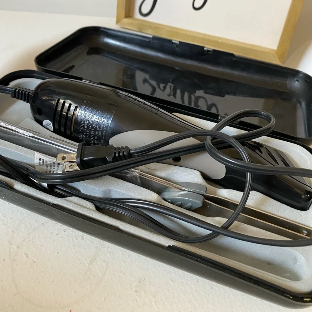 Oster Electric Carving Knife Set black with box